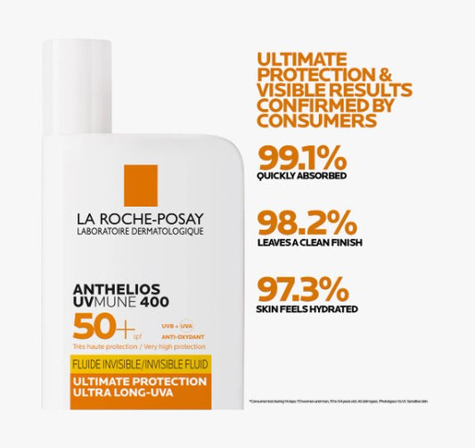 LA ROCHE POSAY - Anthelios UVmune 400 Invisible Fluid SPF50  797597 50ml/1.69oz